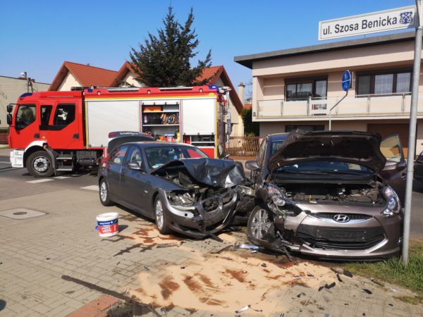 Groźne zderzenie na Parcelkach