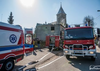 W pożarze zginął emerytowany policjant