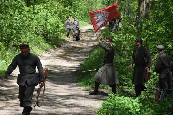Borownica – miejsce najcięższych walk Borownica – miejsce najcięższych walk
