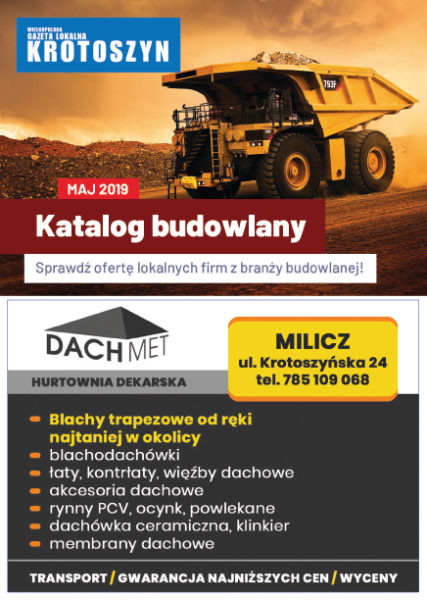 Katalog budowlany MAJ 2019 Katalog budowlany MAJ 2019