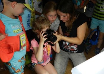 Dzieci poznały tajniki fotografowania