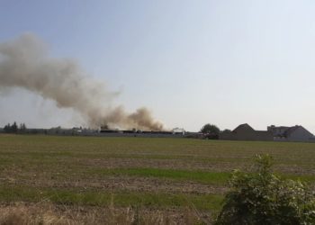 Ogromny pożar w Chwaliszewie