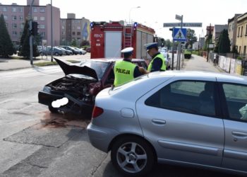 Groźne zderzenie na skrzyżowaniu