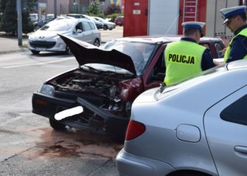 Groźne zderzenie na skrzyżowaniu