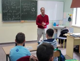 Amerykanin w koźmińskiej Jedynce