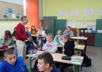 Amerykanin w koźmińskiej Jedynce