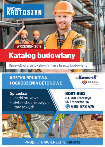 Katalog budowlany WRZESIEŃ 2019 Katalog budowlany WRZESIEŃ 2019