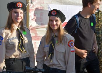 Świętowanie na ulicy Benickiej