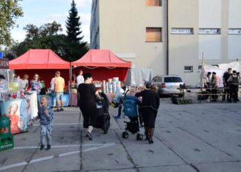 Świętowanie na ulicy Benickiej