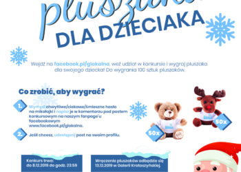 WYGRAJ PLUSZAKA DLA DZIECIAKA!