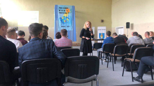 Rozmawiali o sprawach klimatu