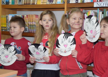 Kocie święto w bibliotece