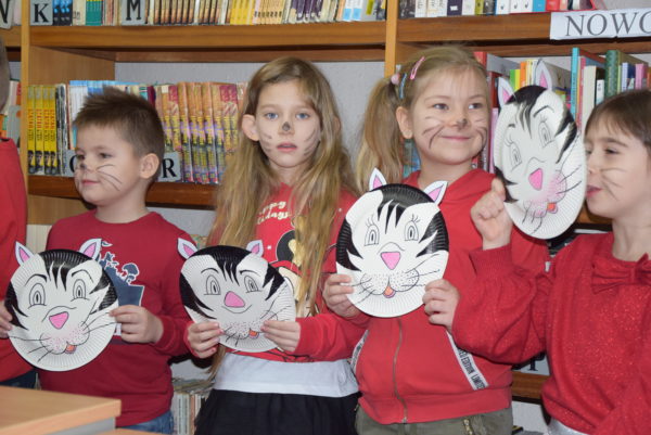 Kocie święto w bibliotece