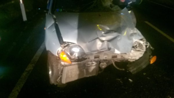 Groźny wypadek na drodze krajowej