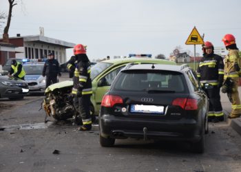 Groźny wypadek w Rozdrażewie