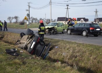 Groźny wypadek w Rozdrażewie