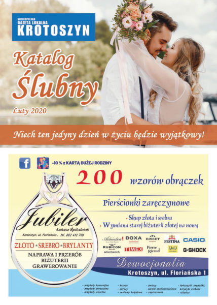 Katalog ślubny luty 2020 Katalog ślubny luty 2020
