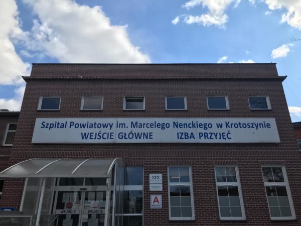 Ośmioro pacjentów szpitala z koronawirusem!