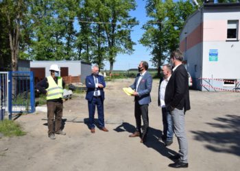 Wizyta piłkarskich działaczy