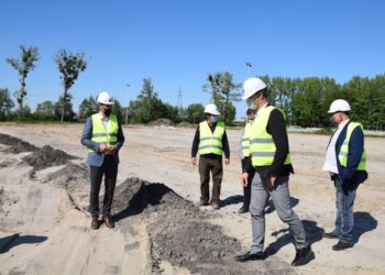 Wizyta piłkarskich działaczy