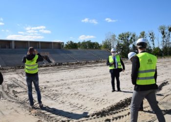 Wizyta piłkarskich działaczy