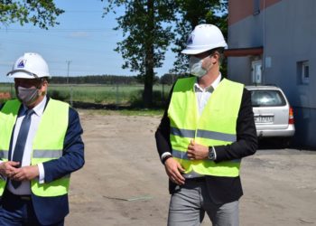 Wizyta piłkarskich działaczy