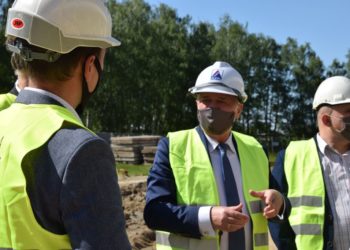 Wizyta piłkarskich działaczy