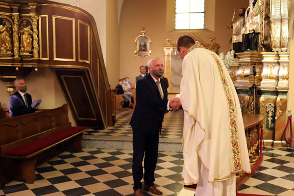 Wyjątkowa msza w bazylice