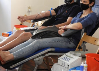 Podzielili się swoją krwią