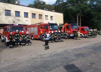 Ćwiczenia powiatowego plutonu ratowniczego