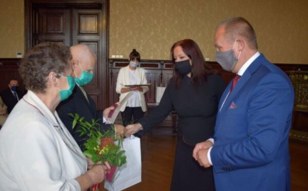 Uhonorowani za wiele lat wspólnego życia Uhonorowani za wiele lat wspólnego życia