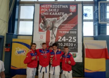 Worek medali naszych karateków
