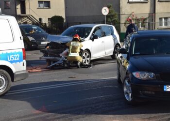 Zderzenie na skrzyżowaniu