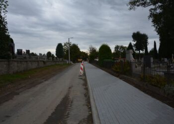 Ulica Goja już po remoncie Ulica Goja już po remoncie