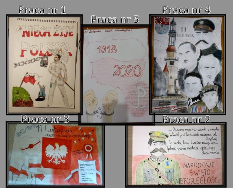 Plakaty na Święto Niepodległości