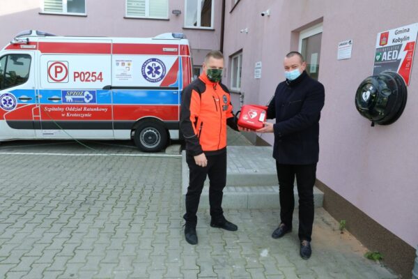 Defibrylator AED w Kobylinie