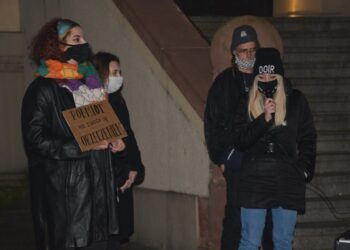 Protest w kameralnym gronie