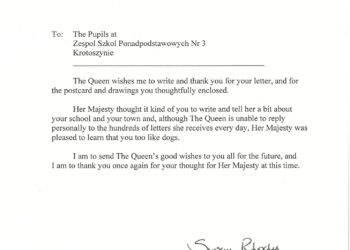 Korespondencja z królową
