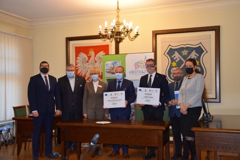 Środki finansowe dla Krotoszyna, Kobylina i Zdun