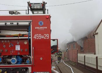 Pożar spowodował ogromne straty