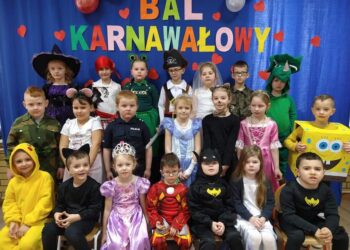 Karnawałowa zabawa przedszkolaków