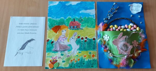 Wielkanoc pędzlem i piórem malowana