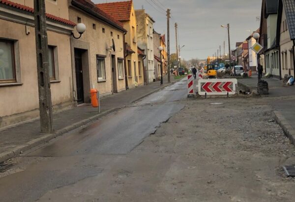 Od 22 marca ulica Mickiewicza zamknięta
