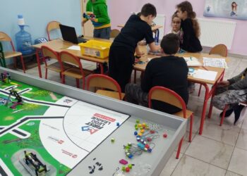 Pionierzy robotyki lego w powiecie