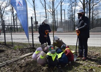 Uczcili święto Ziemi, sadząc klony
