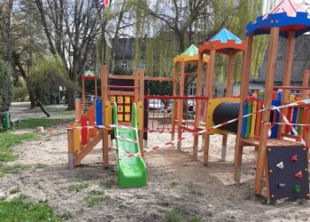 Nowy plac zabaw w Koźminie Wlkp.