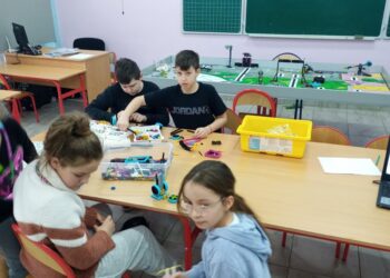 Pionierzy robotyki lego w powiecie