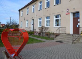 Czerwone serce w Kuklinowie