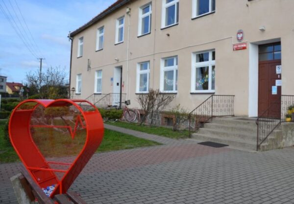 Czerwone serce w Kuklinowie