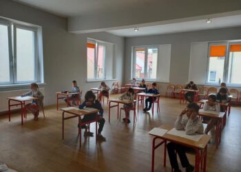 Trzecioklasiści zmagali się z testem